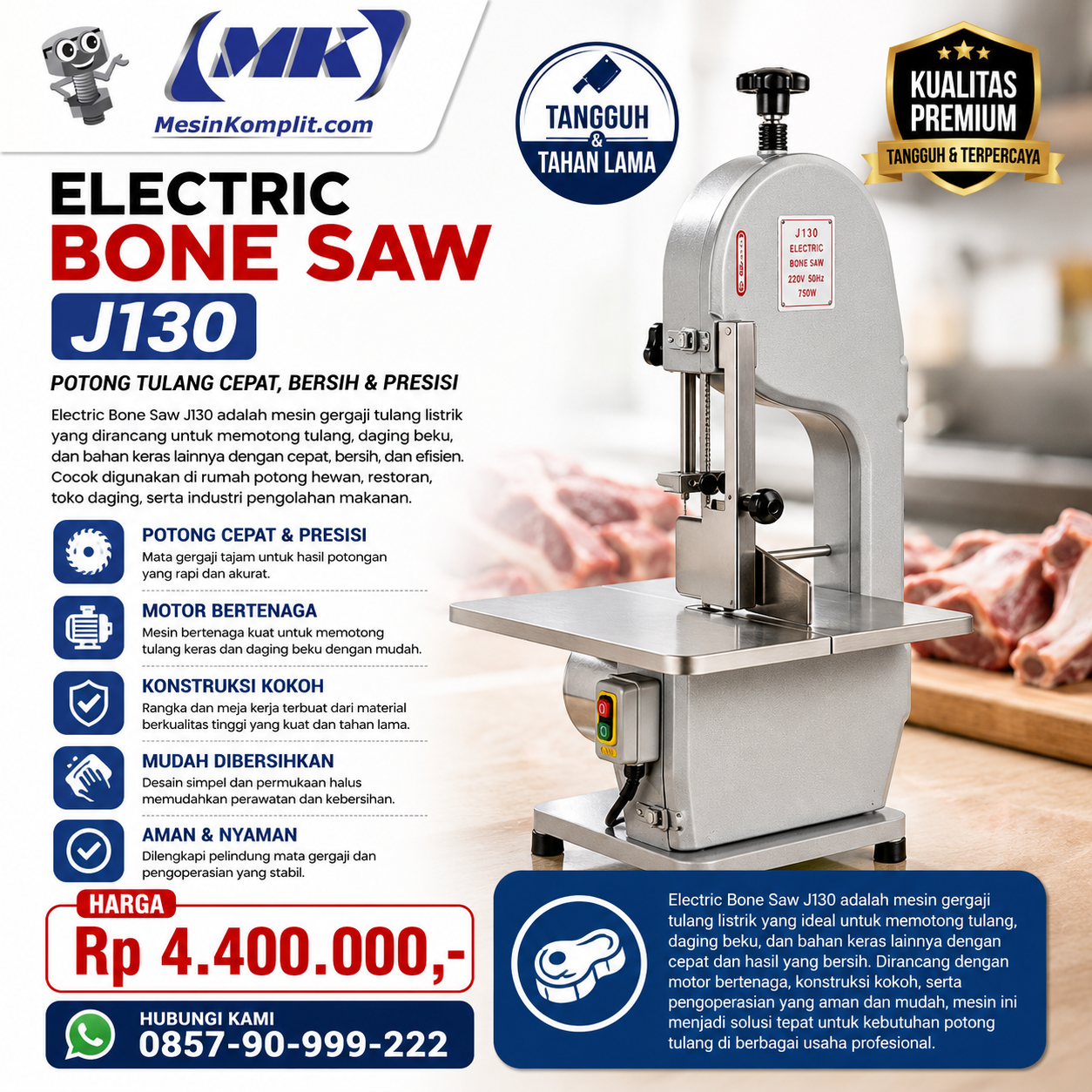 Bone Saw Pemotong Da...